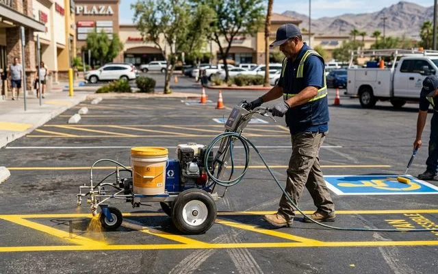 Parking Lot Striping service in Las Vegas