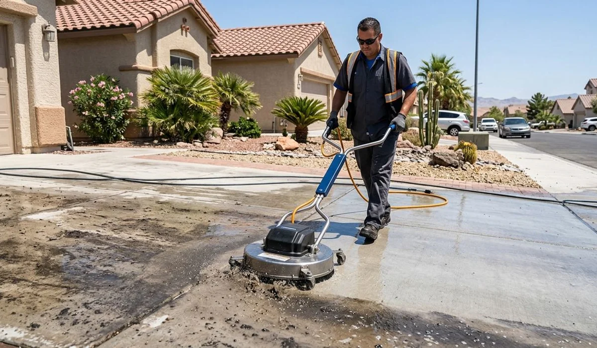 Driveway & Patio Cleaning service in Las Vegas