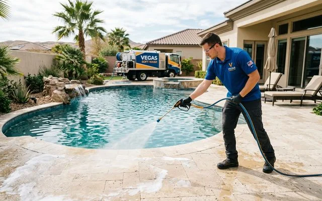 Pool Deck Cleaning service in Las Vegas